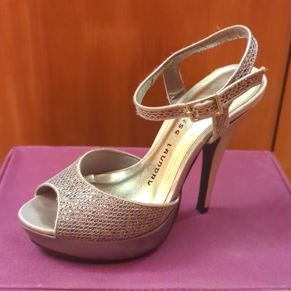Chinese Laundry Peep Toe Evening Shoe